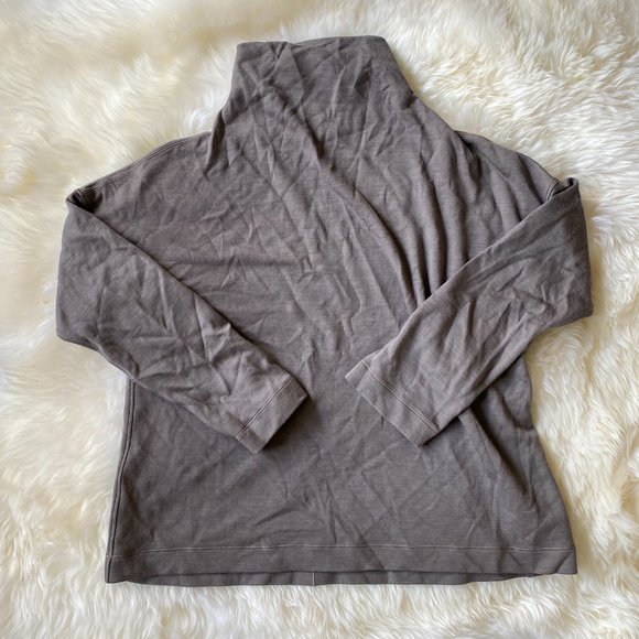 Lululemon Principal Dancer Funnel Neck Sweater in Lunar Rock - Picture 3 of 6